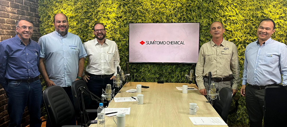 participantes do videocast sumitomo chemical sobre plantas daninhas